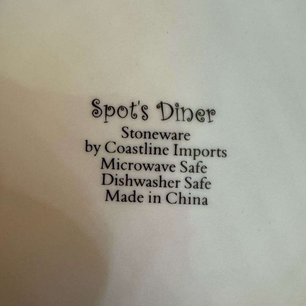 Spot’s Diner Stoneware Bowl 6” - Picture 4 of 6